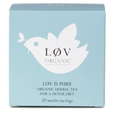 LOV ORGANIC L&oslash;v is Pure teabags 44g