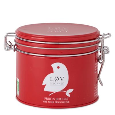 LOV ORGANIC L&oslash;v red fruits loose tea caddy 100g