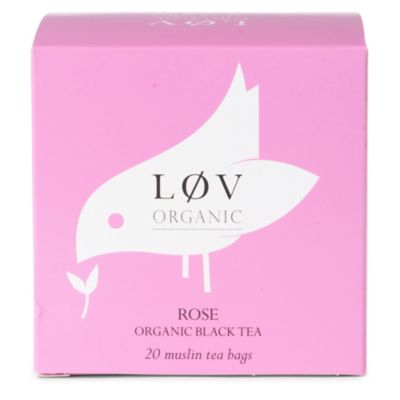 LOV ORGANIC L&oslash;v rose teabags 44g