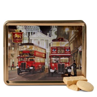 STEWART'S Vintage bus shortbread gift tin 425g