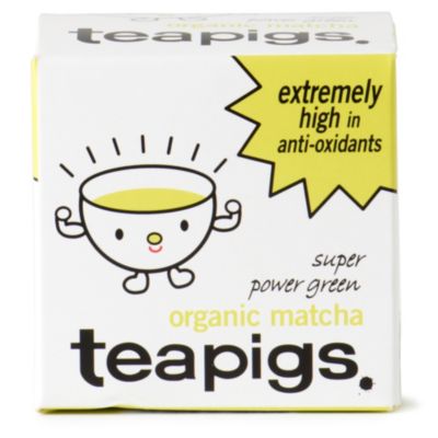 TEAPIGS organic matcha super power green tea