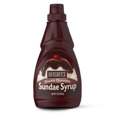 HERSHEY'S Double chocolate sundae syrup