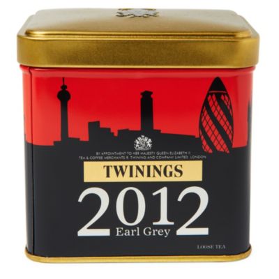 TWININGS London skyline Earl Grey loose tea caddy 100g