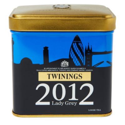TWININGS London skyline Lady Grey loose tea caddy 100g