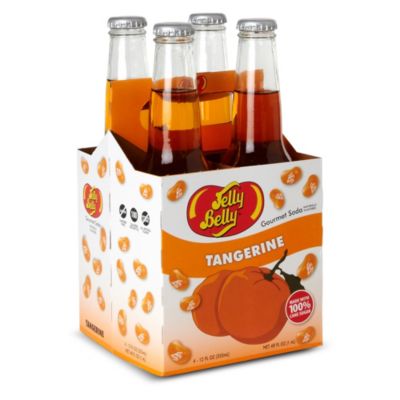 JELLY BELLY Pack of four Tangerine soft drinks 355ml