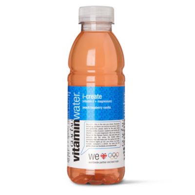 GLACEAU VITAMIN WATER iCreate peach, raspberry and vanilla 500ml