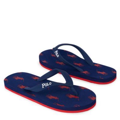 RALPH LAUREN Amino flip flops 8-12 years
