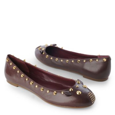 MARC BY MARC JACOBS Stud Mouse pumps brown