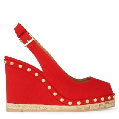 CASTANER Uta canvas wedge sandals
