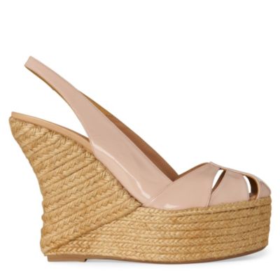 CASTANER Greta patent wedge sandals