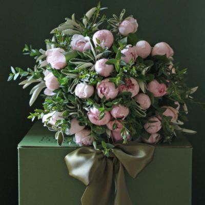 THE REAL FLOWER COMPANY Scented pink bouquet