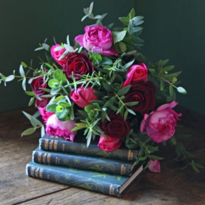 THE REAL FLOWER COMPANY Scented Pink & Red bouquet