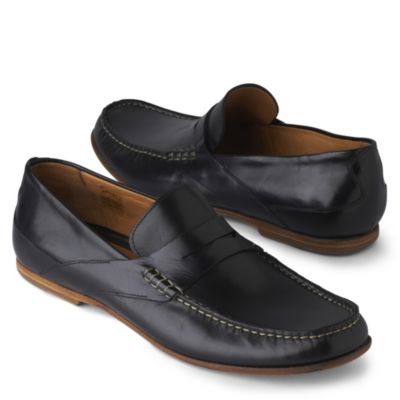 PATRICK COX Figure penny loafers black