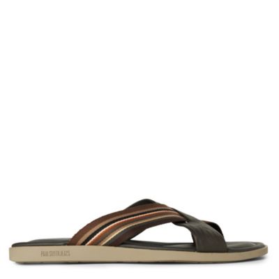 PAUL SMITH Lalo web crossover sandals