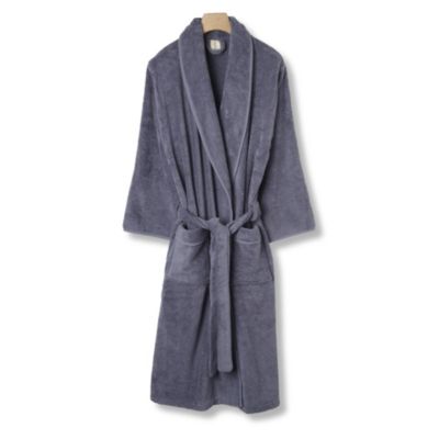 CALVIN KLEIN HOME Cotton robe carob