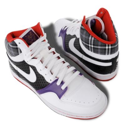 NIKE Court force retro hi–top trainers