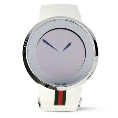 GUCCI Exclusive I&ndash;Gucci white digital watch