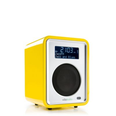 RUARK AUDIO R1 clock radio yellow