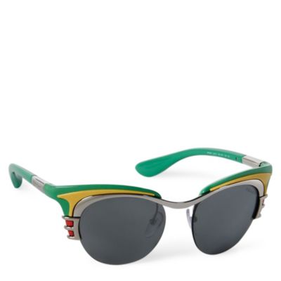 PRADA Tri-tone cat-eye sunglasses