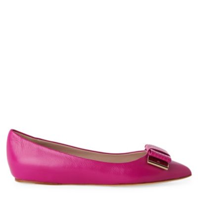 Mulberry Bow embellished pumps