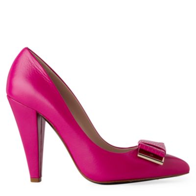 MULBERRY Bow embellished courts