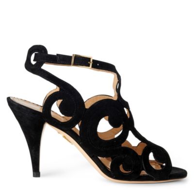 CHARLOTTE OLYMPIA Coralia laser-cut sandals