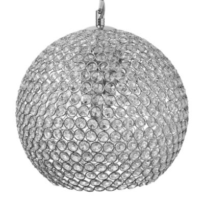 LIGHT SHOP Gardner large crystal ball pendant light