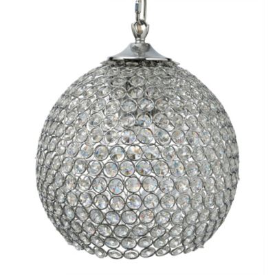LIGHT SHOP Gardner medium crystal ball pendant light