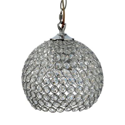 LIGHT SHOP Gardner small crystal ball pendant light