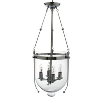 LIGHT SHOP Roberto glass bowl four light lantern