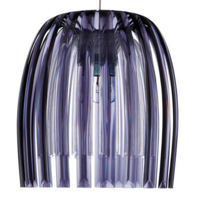 LIGHT SHOP Romeo large twin pendant light smoked grey