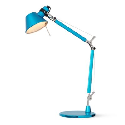 ARTEMIDE Tolomeo Micro desk lamp blue