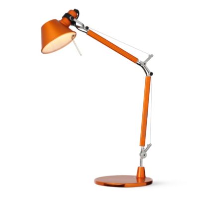 ARTEMIDE Artemide Tolomeo desk lamp orange