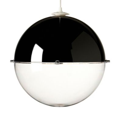 LIGHT SHOP Venus ball pendant light black