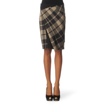 karen millen checked skirt dress