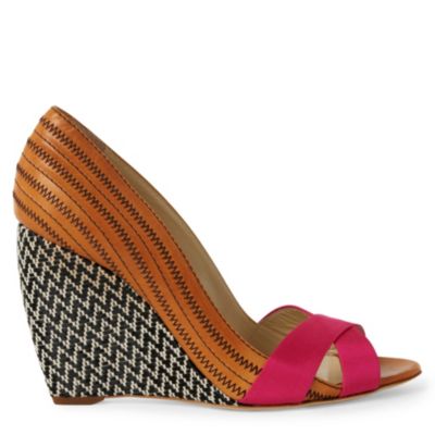 RUPERT SANDERSON Kibo embroidered wedges