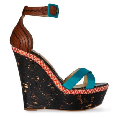 RUPERT SANDERSON Nissa wedge sandals