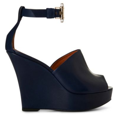GIVENCHY Magma peep-toe wedges