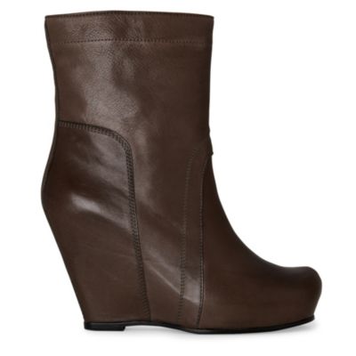 RICK OWENS Cypher wedge calf boots