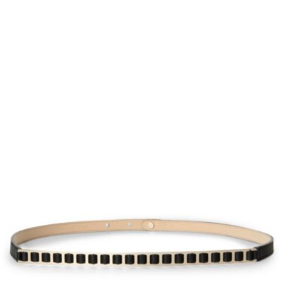 REISS Bailey-cutwork metal belt
