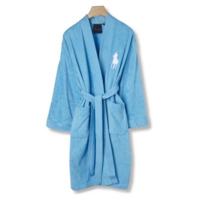 RALPH LAUREN HOME Big player bath robe lagoon
