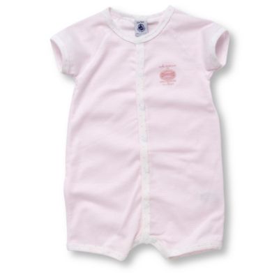 PETIT BATEAU Milleraies short baby-grow 0-12 months