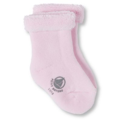 PETIT BATEAU Baby towelling socks 1-6 months