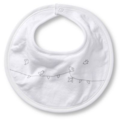 PETIT BATEAU Little Birds bib