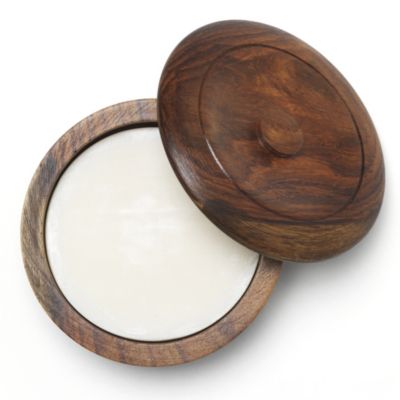 TAYLOR OF OLD BOND STREET Sandalwood shaving soap with wooden bowl