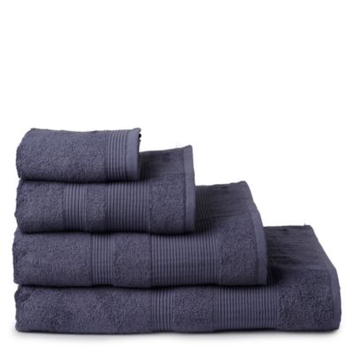 CALVIN KLEIN HOME Core towels carob blue