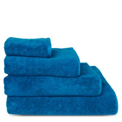 SELFRIDGES Retreat towels cyan