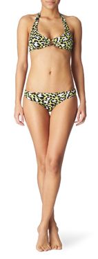 DIANE VON FURSTENBERG Printed ring bikini