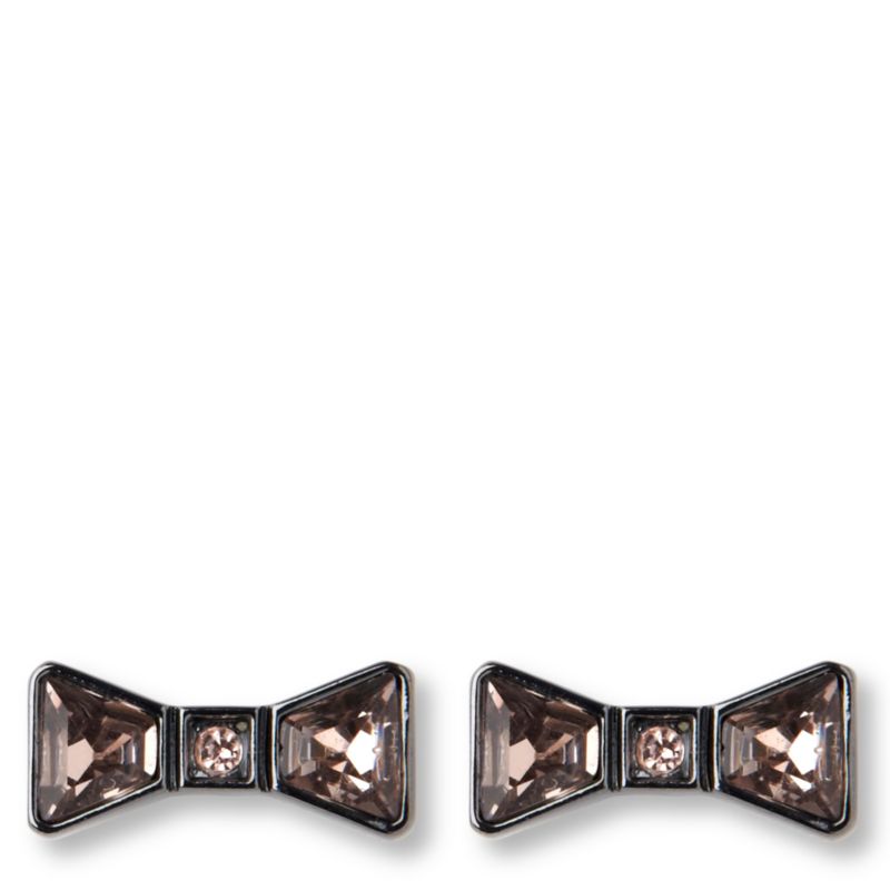 MARC BY MARC JACOBS Glass bow stud earrings