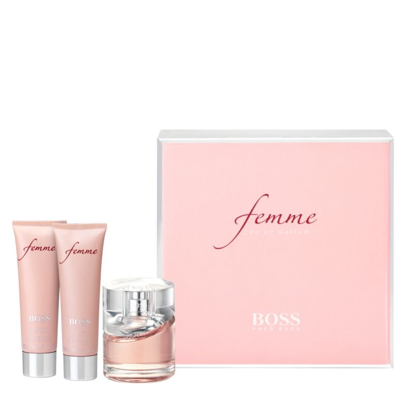 Femme By Boss eau de parfum 50ml gift set   HUGO BOSS   Fruity 